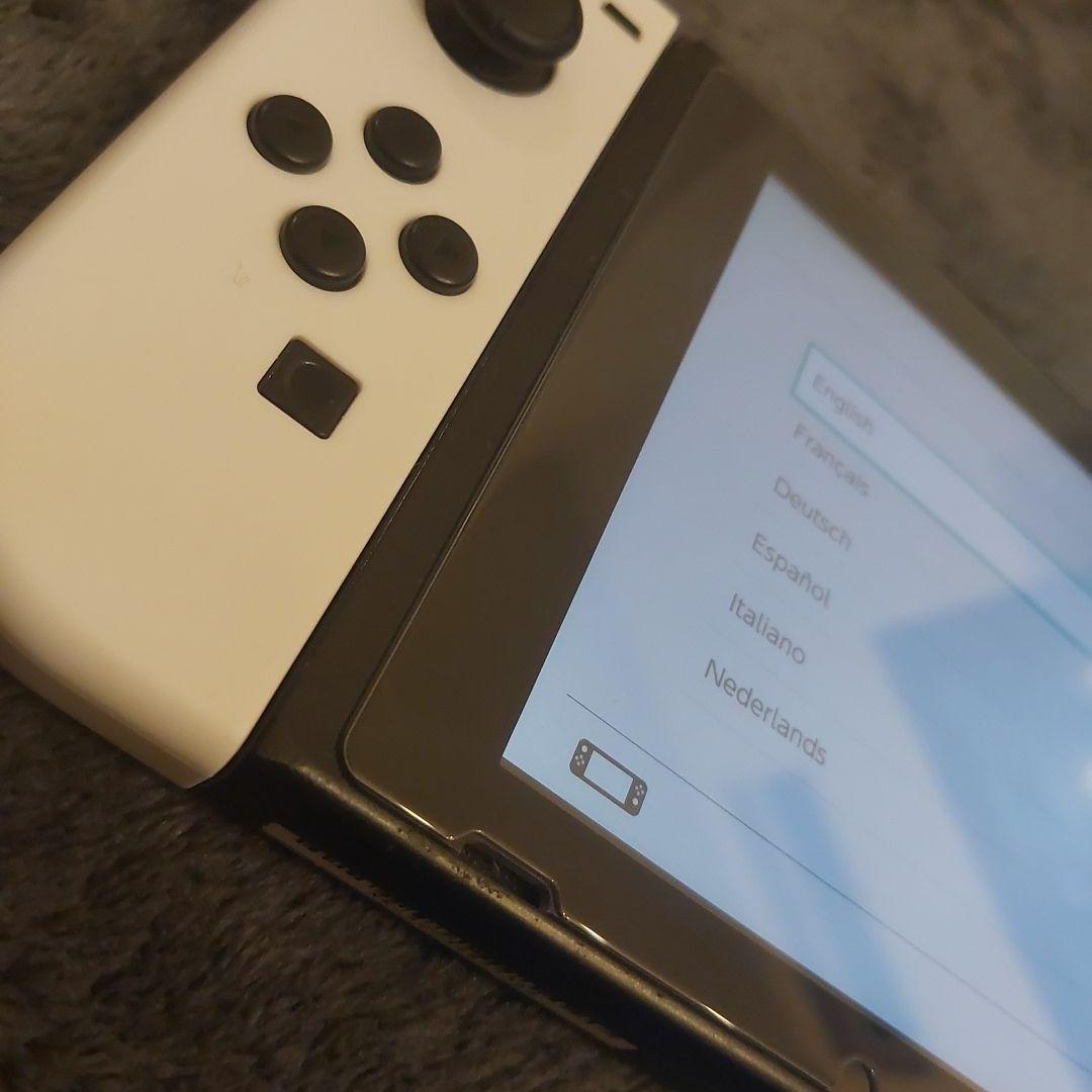 Nintendo Switch ホワイト/ブラック 本体テレビ出力ドック付き