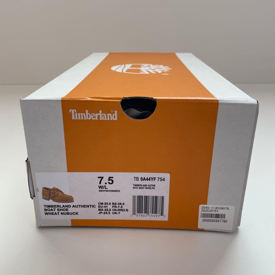 【新品未使用】 Timberland 3eye UK7 コラボ 長谷川昭雄