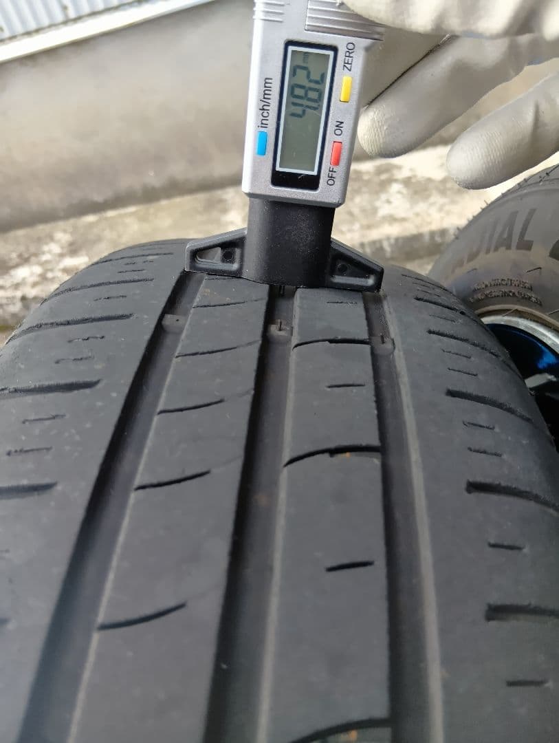 165/55R14、MNERVA・RADIAL209、ノーマルタイヤ4本送料込み