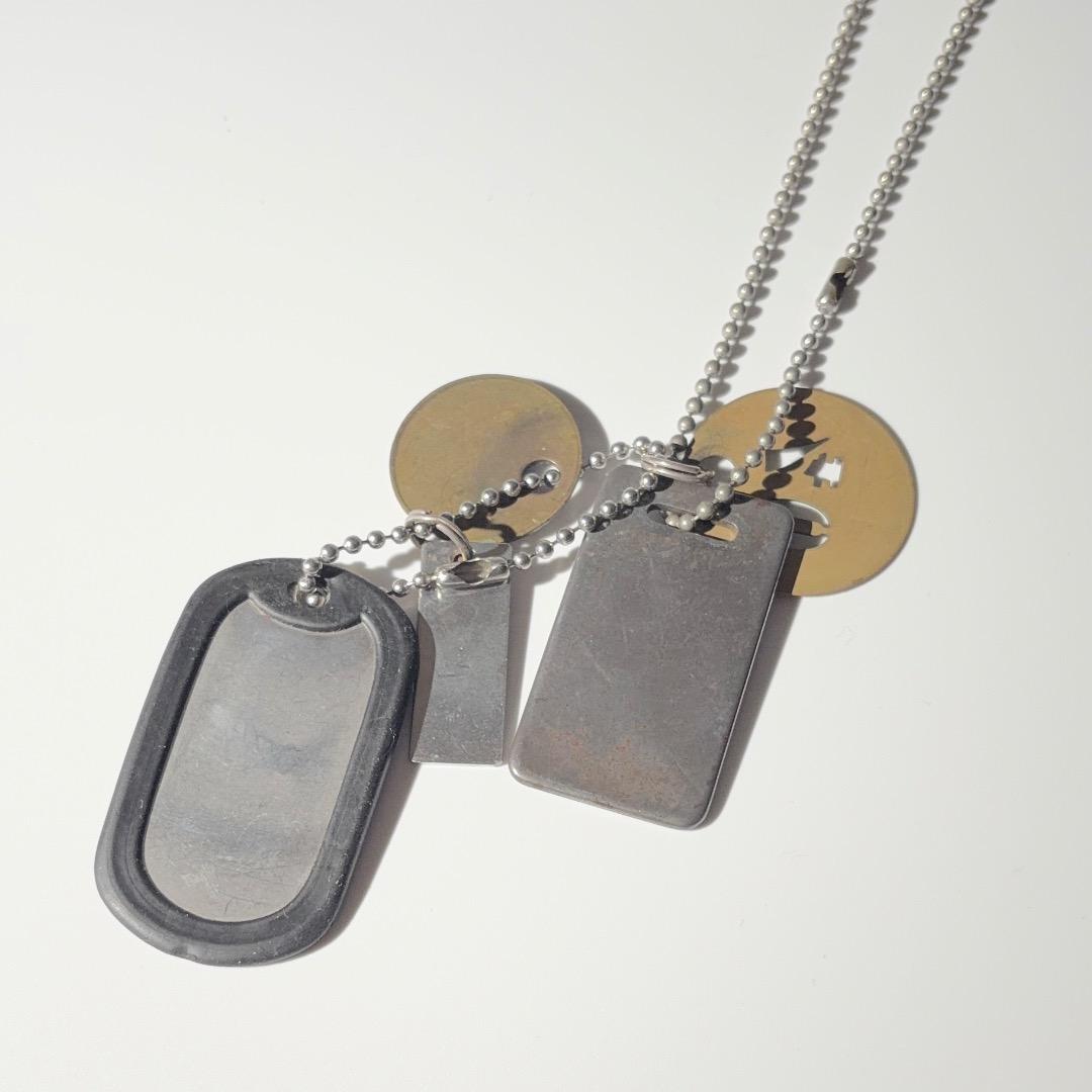 Martin Margiela 0 10 アーティザナル ドックタグネックレス