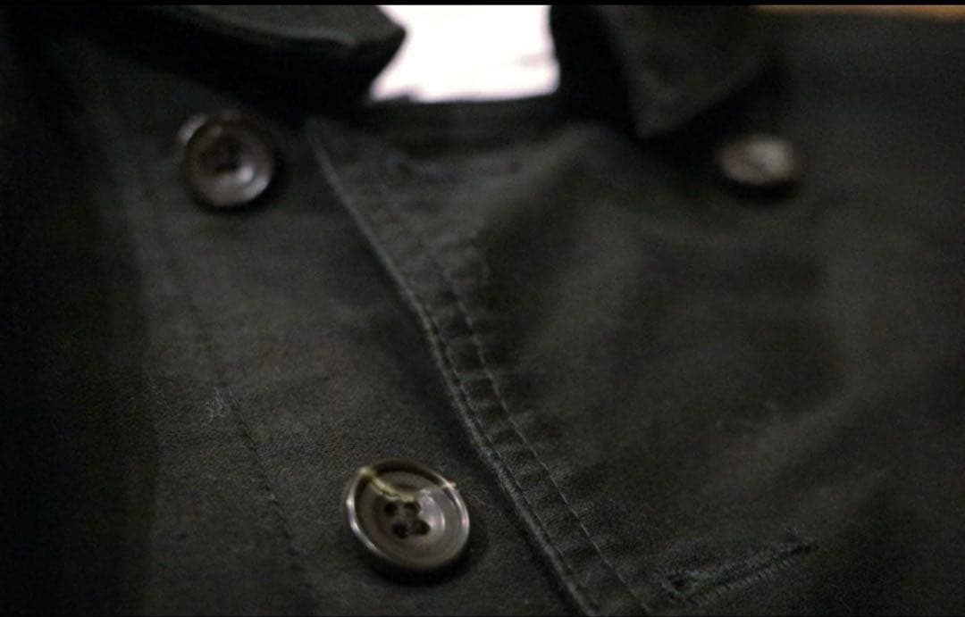 Le Sans Pareil ブラックモールスキン ダブルブレステッドジャケット