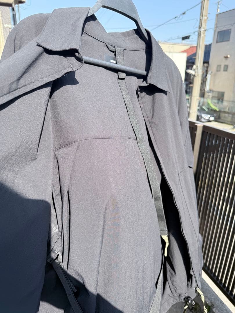 ジャケット・アウター Acronym 25SS Nylon Stretch Shirt Jacket