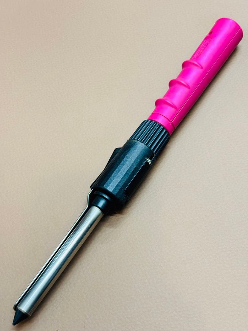 超美品　LENZ C-10元巻きレンツルートアイロン　理容アイロン　丸アイロン