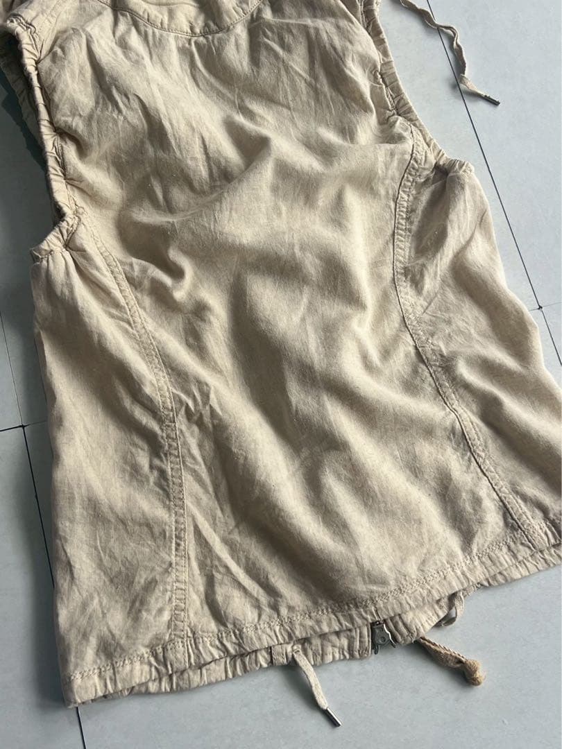 トップス \"GOA\" Gimmick Hoodie Vest