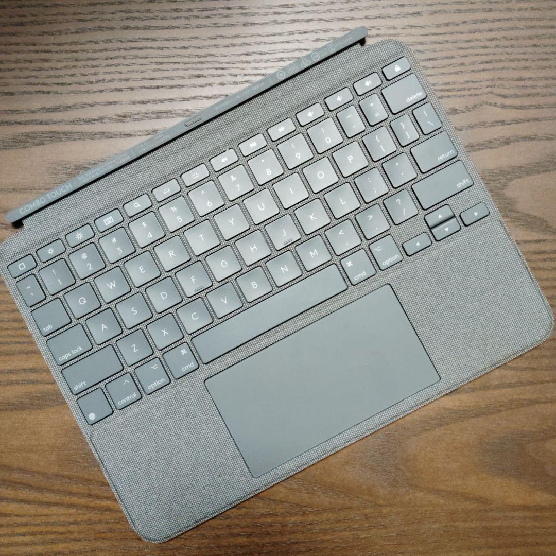logicool Combo Touch for iPad グレー