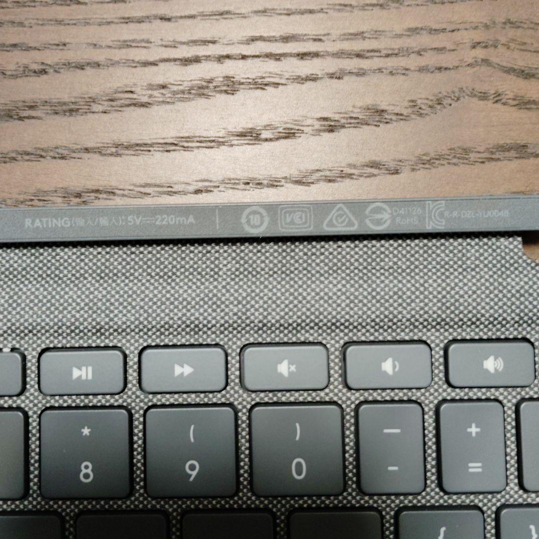 logicool Combo Touch for iPad グレー