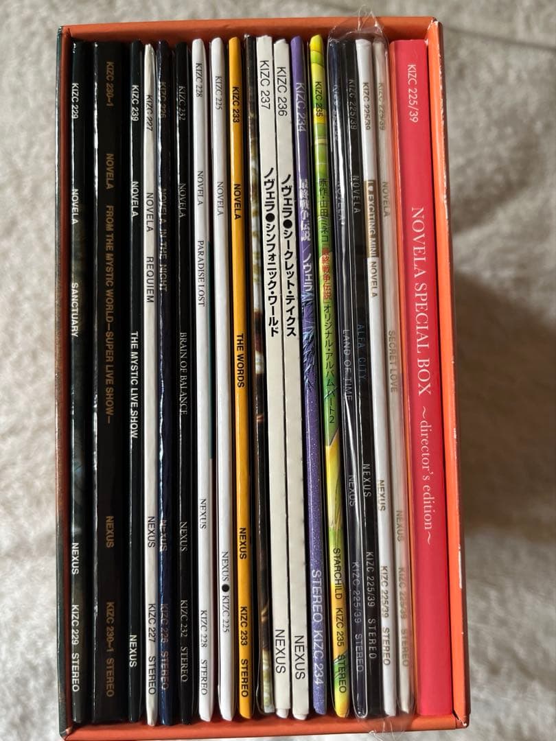 洋楽 NOVELA SPECIAL BOX - director's edition