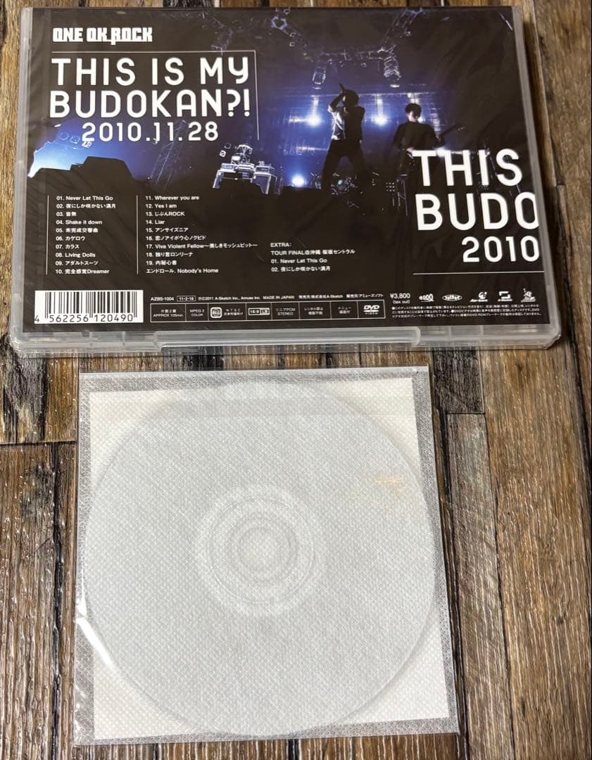 【新品未開封】ワンオクTHIS IS MY BUDOKAN?!2010.11…