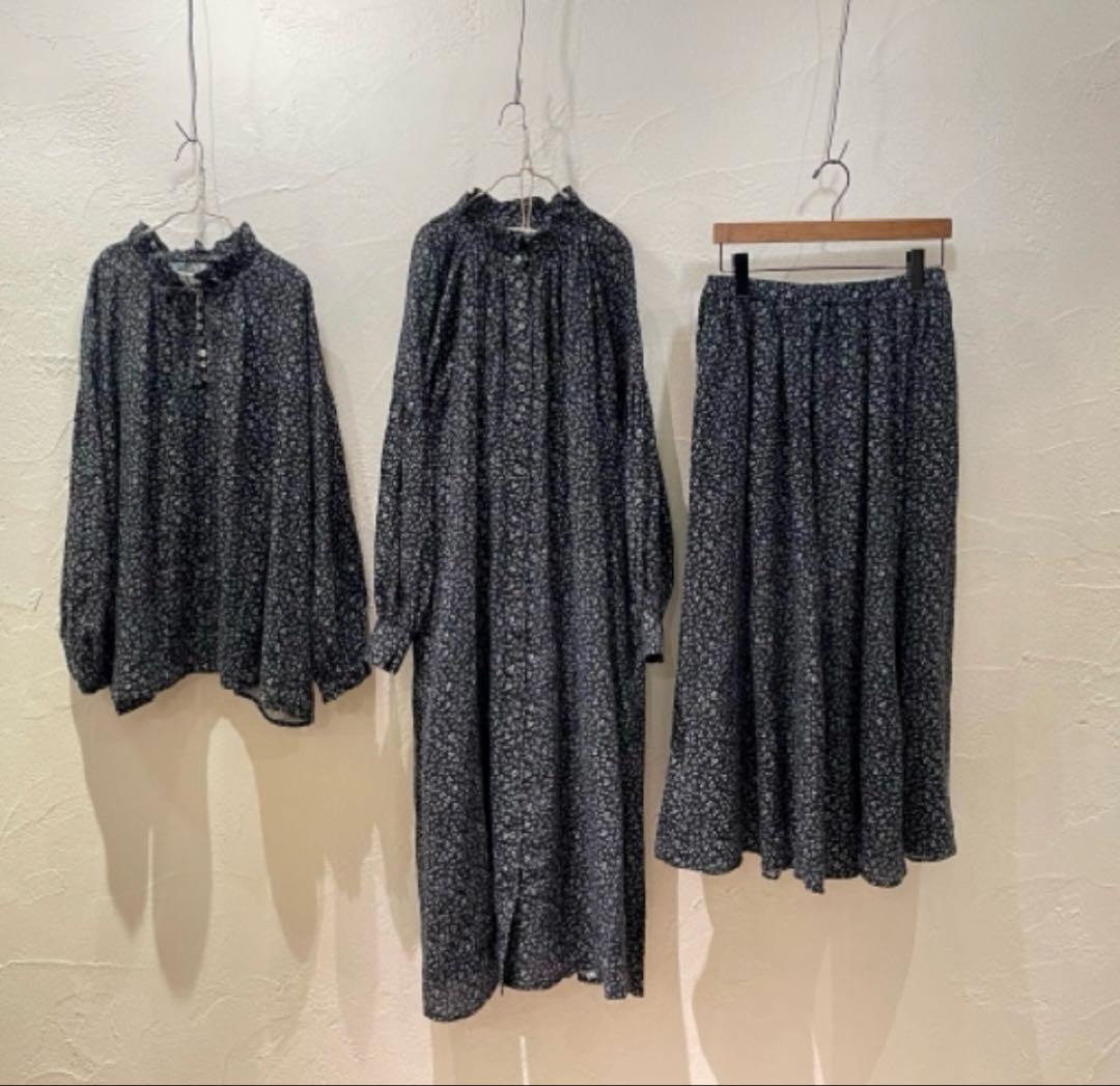 nest Robe オールドフラワープリントスカート⭐️未使用に近い
