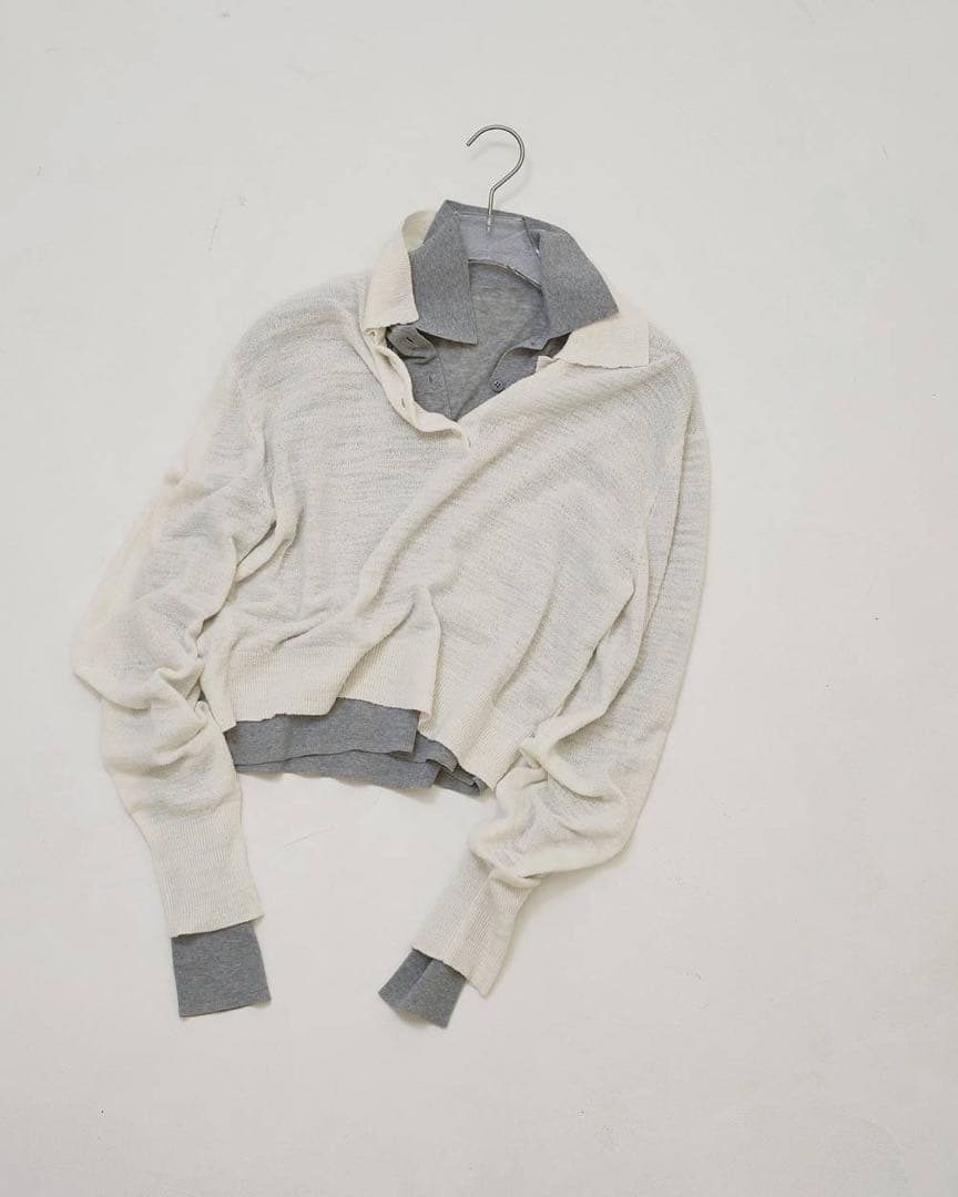 トップス TODAYFUL Layered Polo Knit