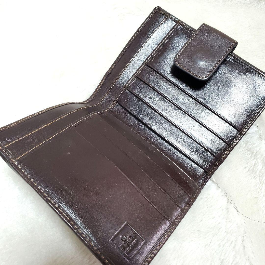 FENDI　フェンディ　二つ折り財布　財布　ズッカ柄　ブラウン