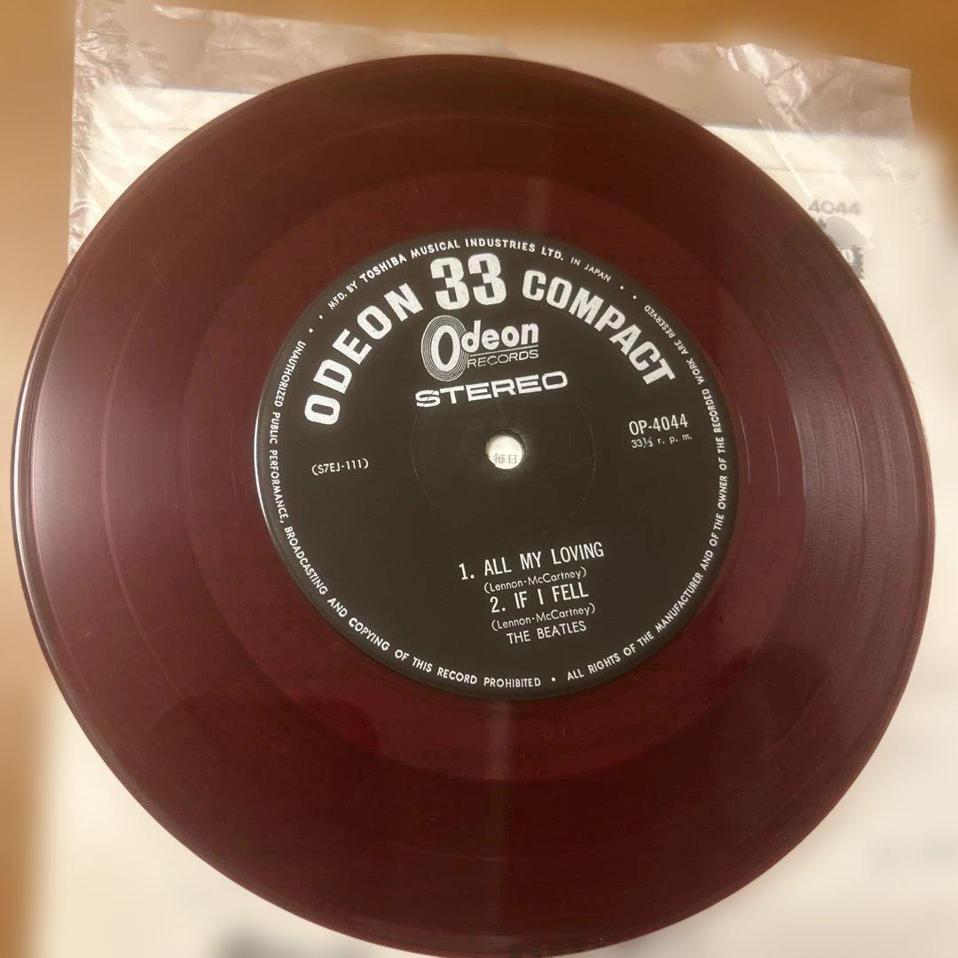 赤盤 OP-4044 THE BEATLES 東芝音工 Odeon
