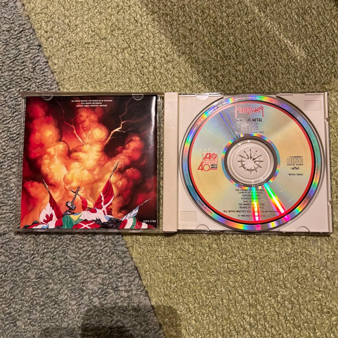 レア帯付有！MANOWAR 国内盤５枚セット