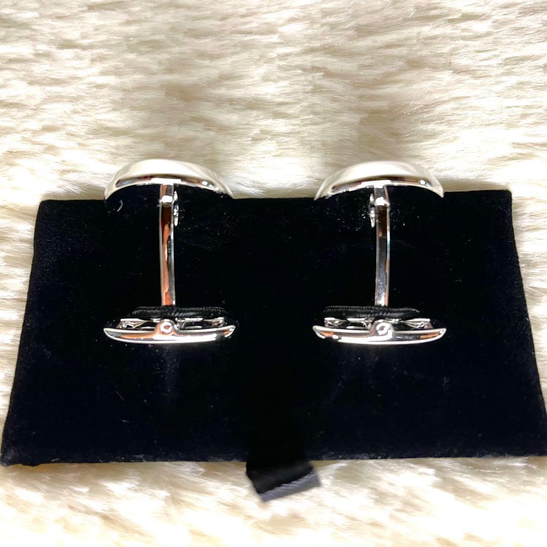 【未使用保管】BURBERRY BLACK LABEL カフスボタン ホースロゴ