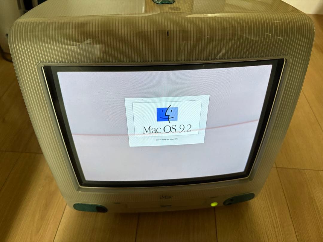 Apple iMac G3 ブルー スケルトン