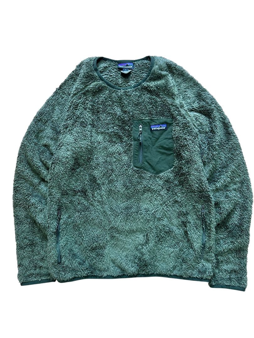 極美品 Patagonia パタゴニア ロスガトスクルー グリーン/S