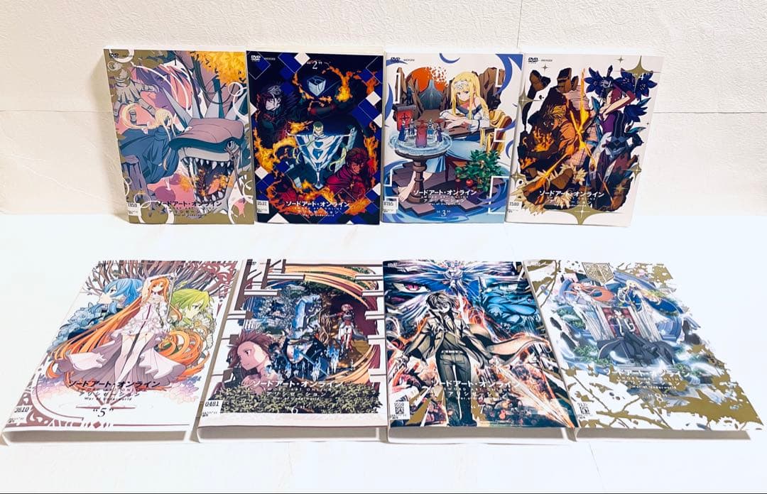 ソードアート・オンライン　アリシゼーション １期+２期　【全16巻】　DVD