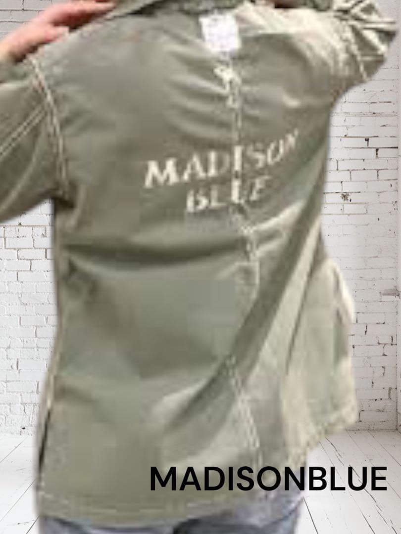 ⭐️美品✨MADISONBLUE バックサテン ワークジャケットSIZE 00