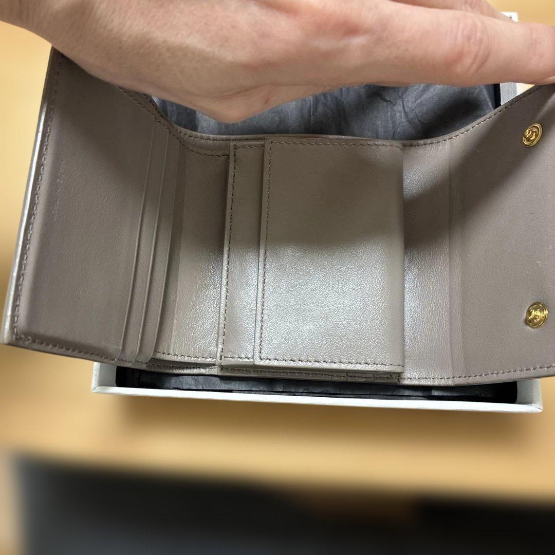 CELINE Small Trifold Wallet三つ折り財布 グレー