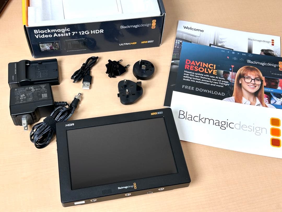 ビデオカメラ Blackmagic Design Video Assist 7 12G HDR