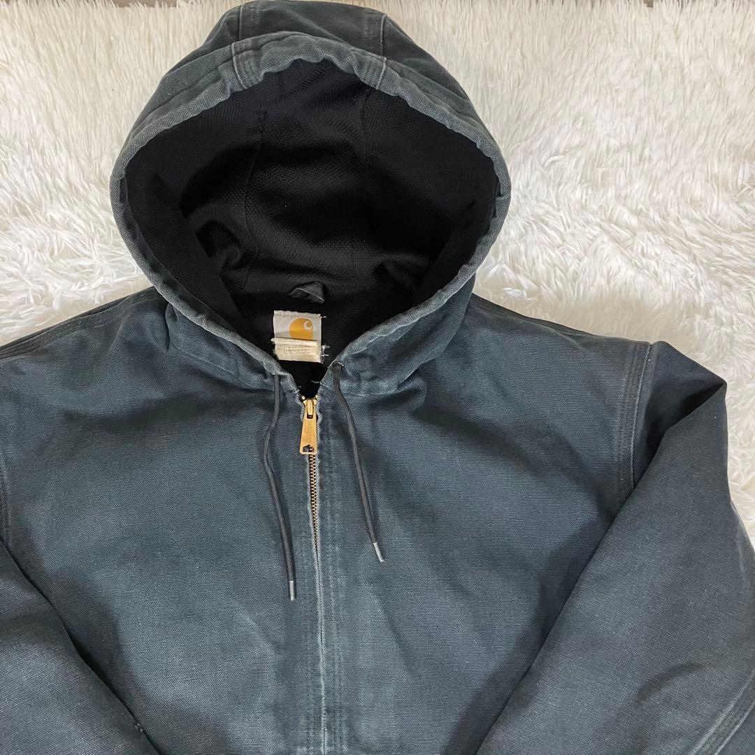 Carhartt J131 BLK アクティブジャケット Lサイズ フェード 黒