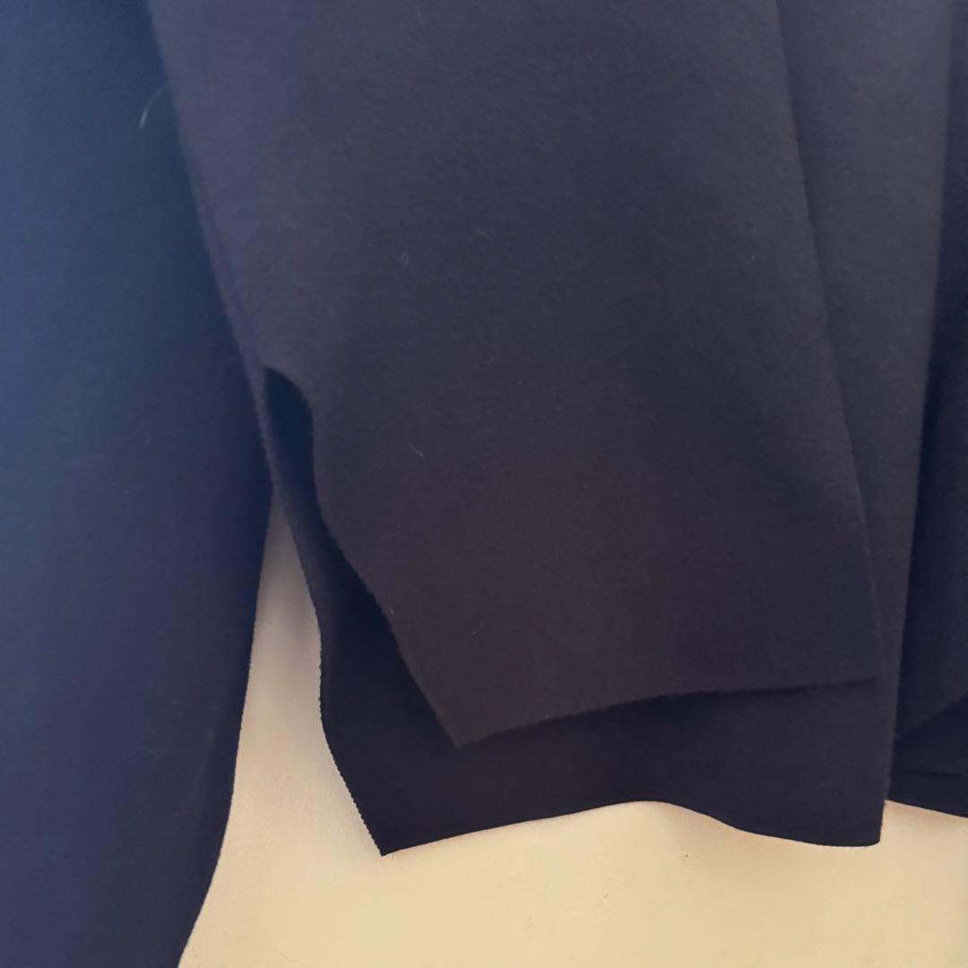 ENFOLD DOUBLE FACE CARDIGAN ボタンレス カーディガン
