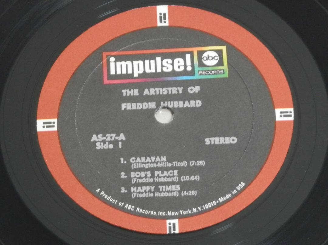 フレディ・ハバード　JAZZ　LPレコード　AS-27 US盤