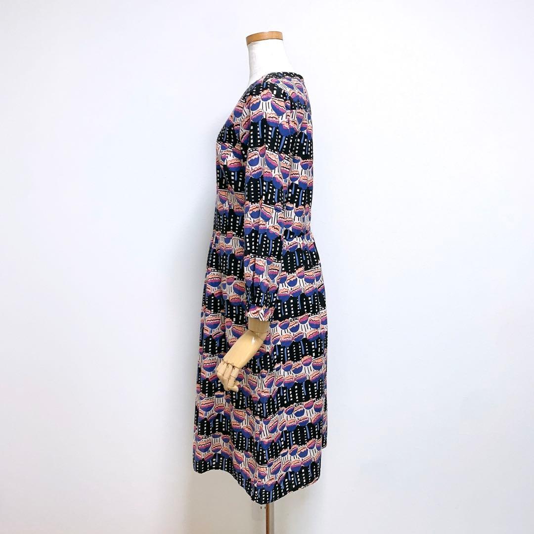 【bluebell ✨】❤️ローラアシュレイ✨サイズ2✨シルク混ワンピース