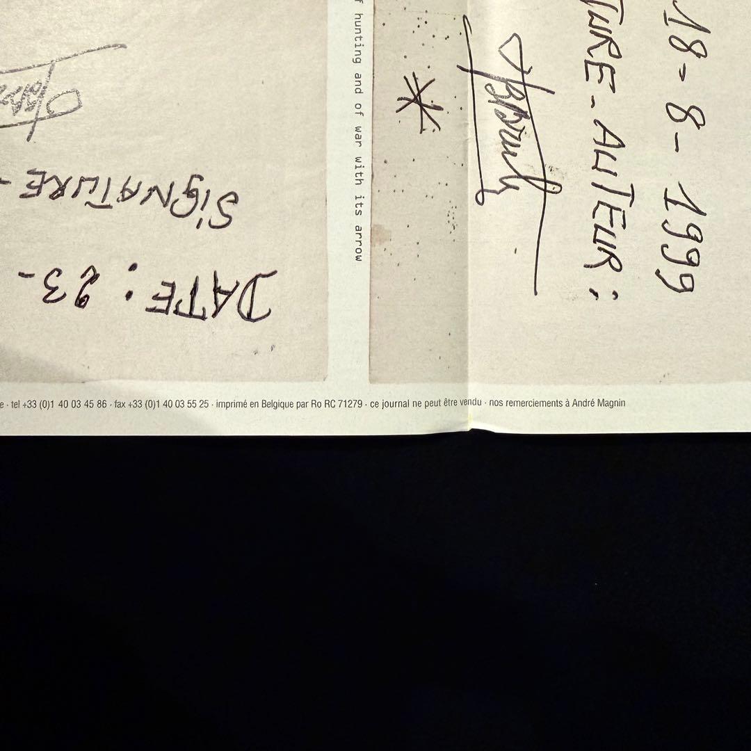 2000年発行美品FredericBrulyBouabrアートAgnès b.