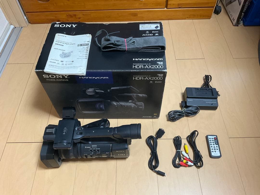 SONY 業務用デジタルビデオカメラ HDR-AX2000 ジャンク品
