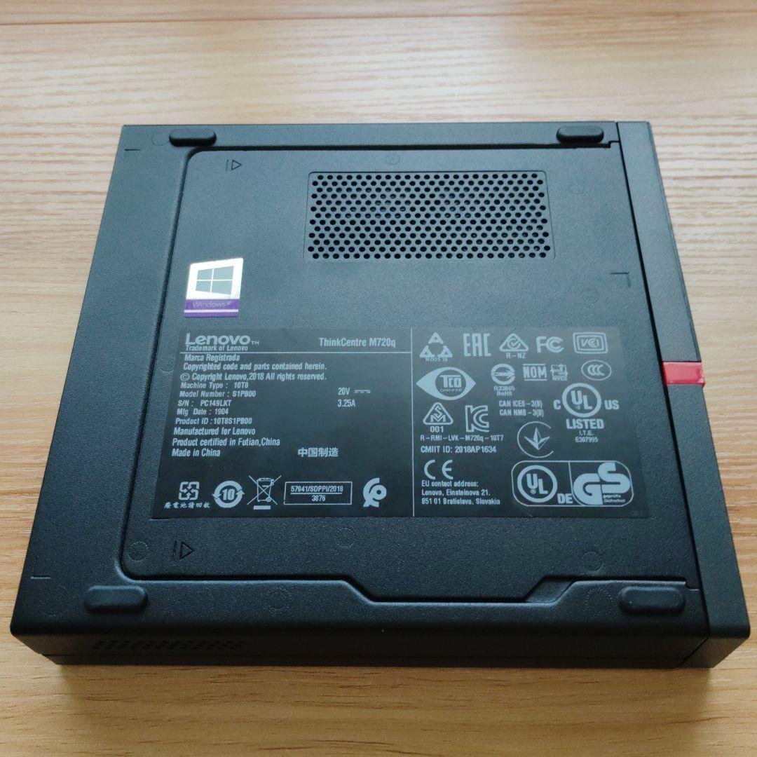 Lenovo ThinkCentre M720q 本体