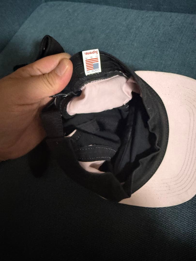 Supreme Camp Cap ピンク　シュプリーム　キャンプキャップ