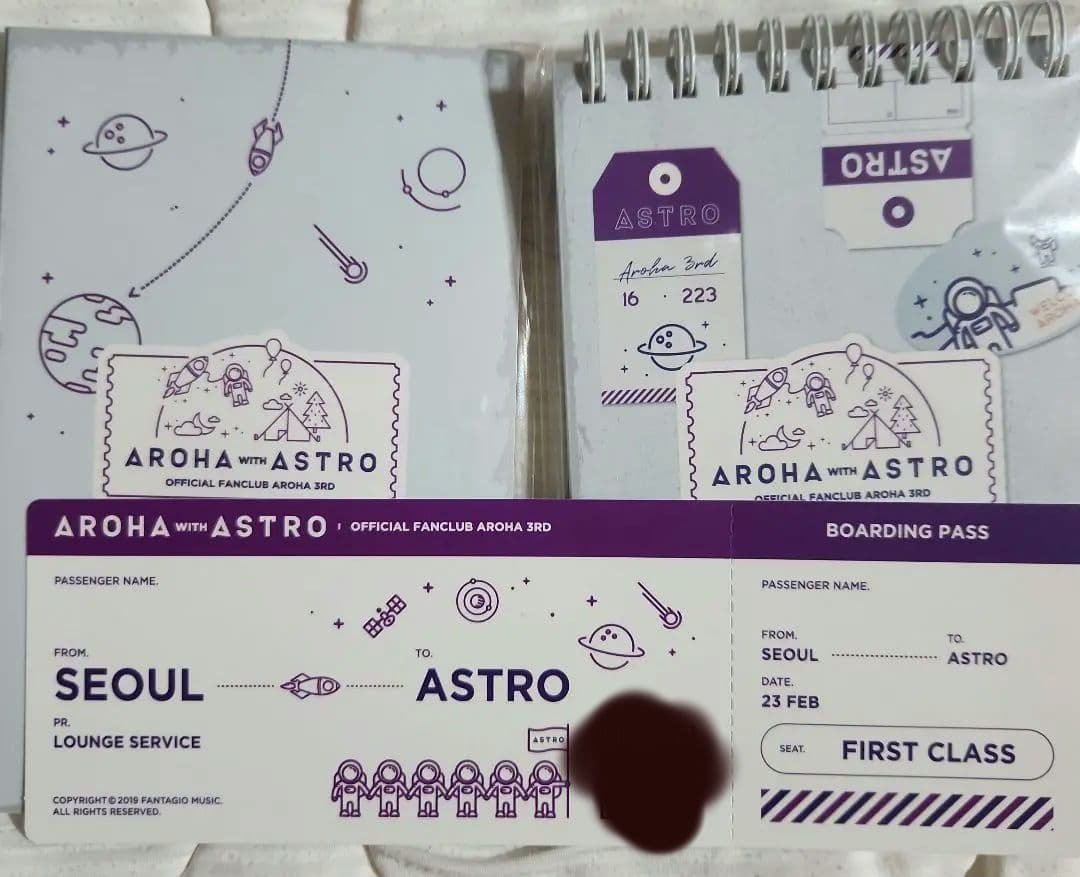 ASTRO 3期 6点セットファンクラブ 新品未使用 AROHAムンビンチャウヌ
