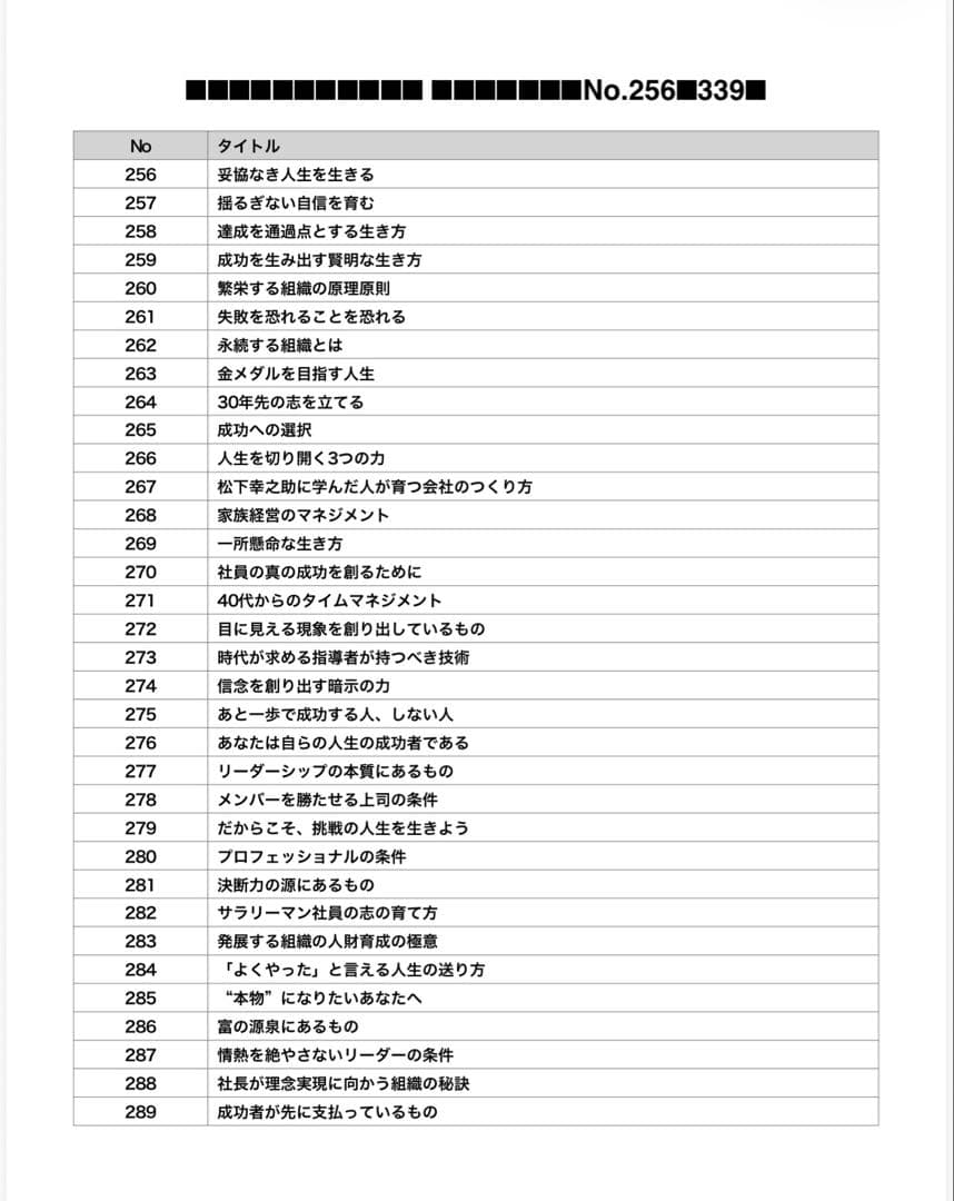 アチーブメント 月刊ビジネスパートナー256〜339+3枚(321欠品)86枚