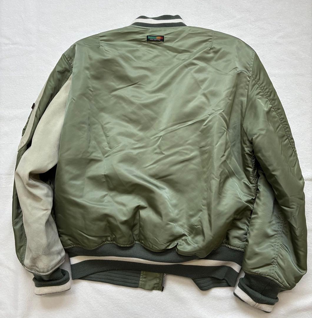 希少ネイバーフッド フラグメント 2004AW MA1フライトジャケット