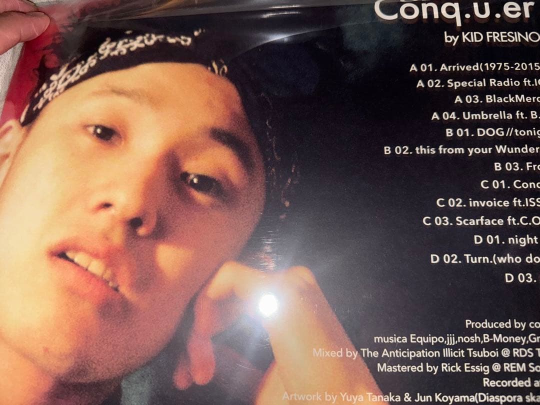 最終値下げ　KID FRESINO Conq.u.er レコード