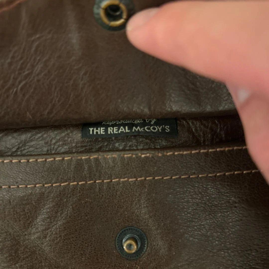 THE REAL McCOY'S A-2 フライトジャケット ブラウン