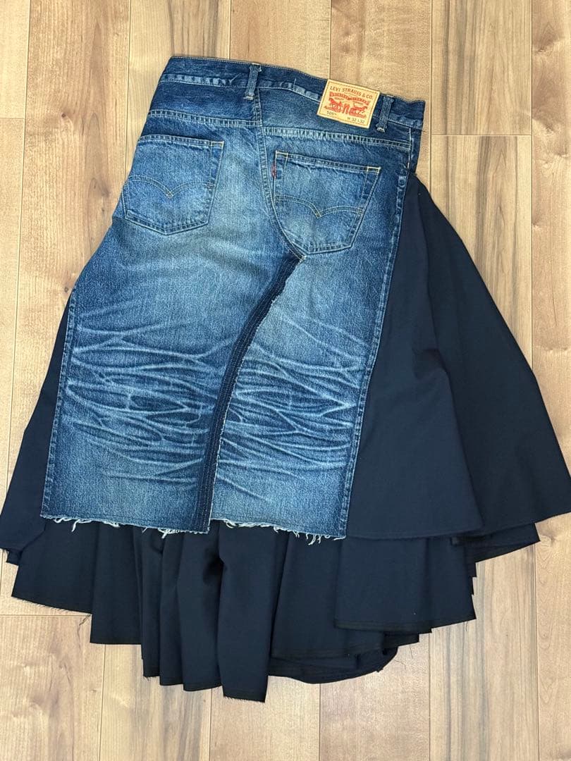 JUNYA WATANABE×LEVI’S 再構築スカート