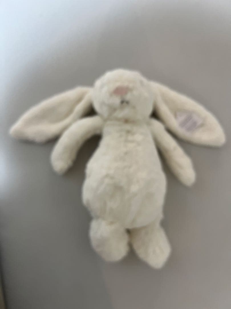  ホワイト　うさぎ　ぬいぐるみ 収納袋付き　未使用