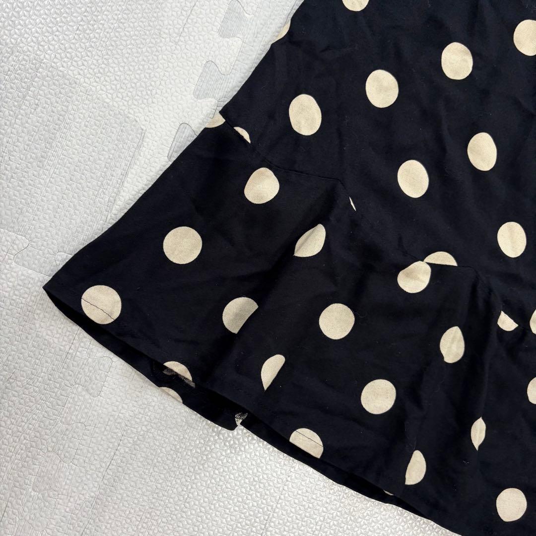 COMME des GARCONS ドット レイヤード フレア ロングスカート