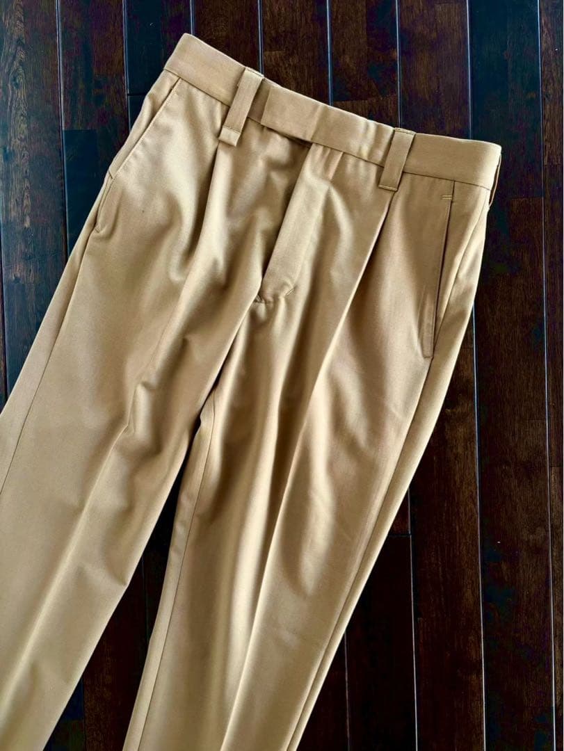 メゾンスペシャル/未使用近 19AW セットアップ ウール ベージュ 46
