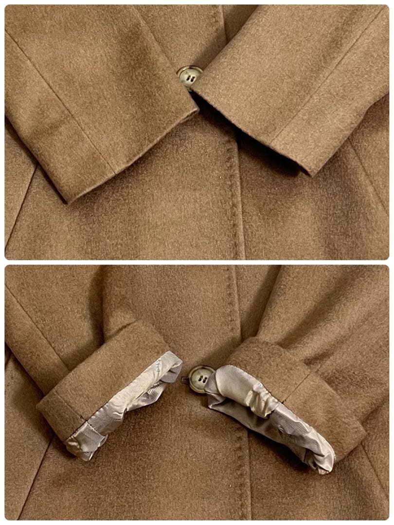 『極美品』Max Mara マックスマーラ ベルテッドコート 38