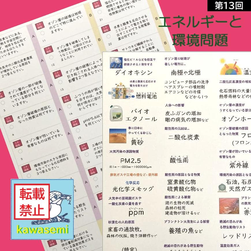 カット済☆最新版【中学受験】理科の基本事項 暗記カード フルセット 早稲アカa