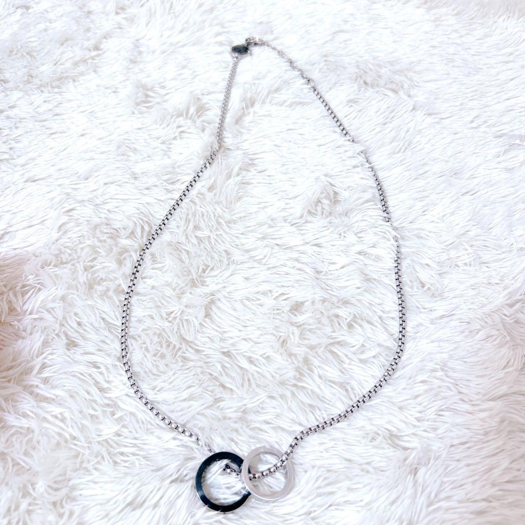 未使用　極美品　DIESEL ネックレス　DX116800DJW