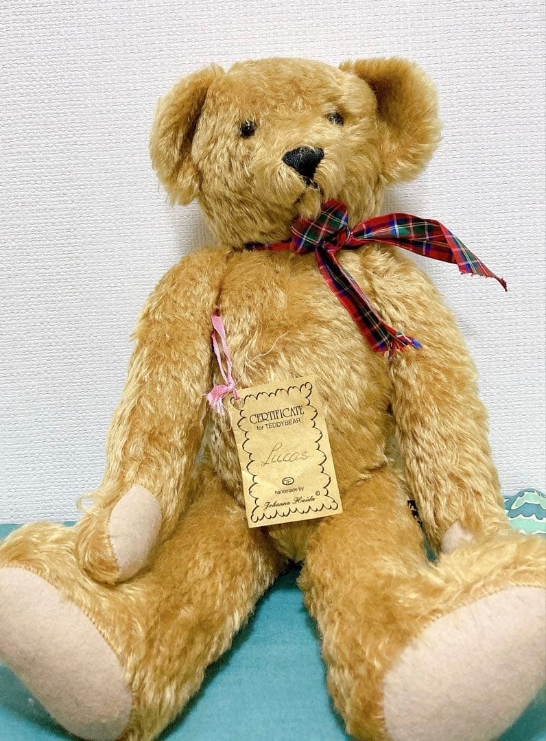 ★美品★値下げ済★証明書付き★ドイツ製テディベア