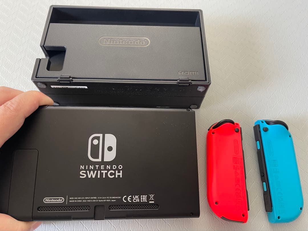 Nintendo Switch 本体 青赤 Joy-con付き バッテリー強化版
