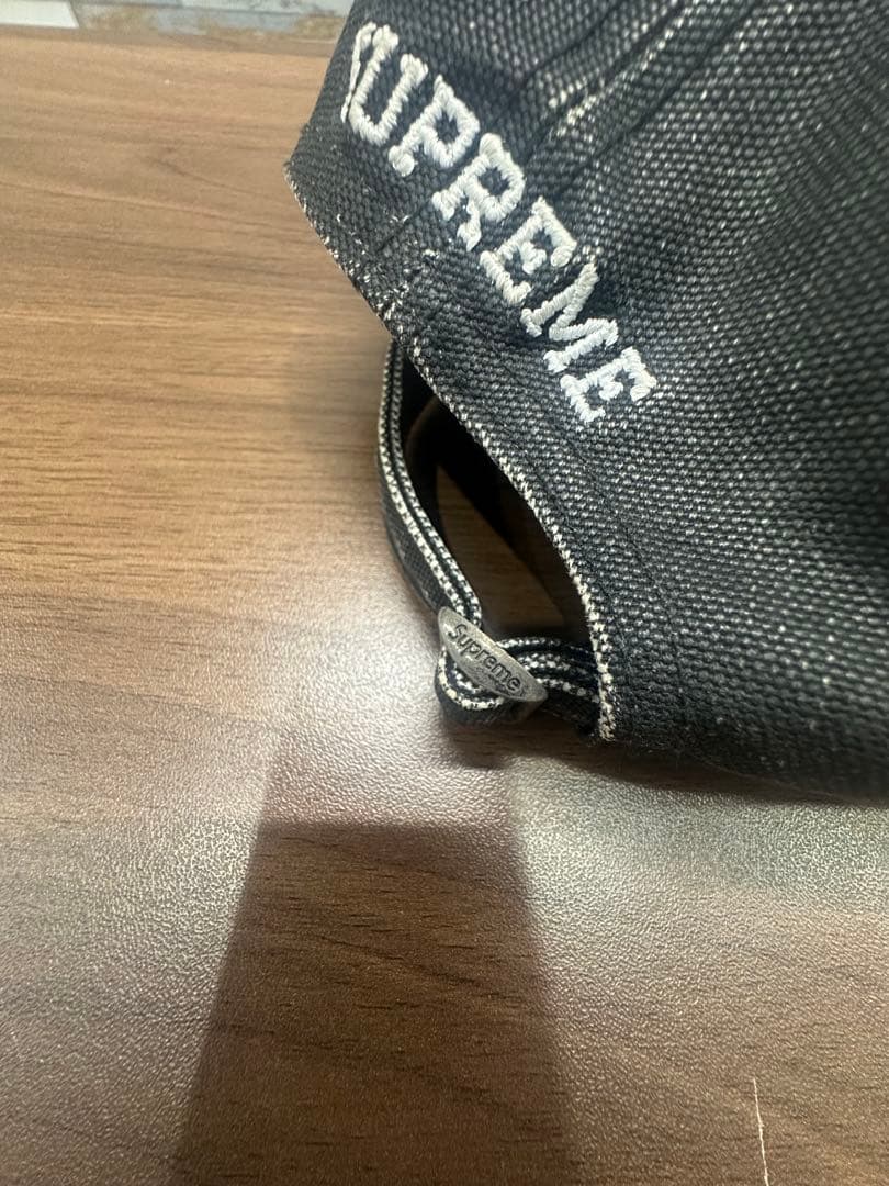 Supreme Pigment S Logo 6-Panel Sロゴ Black