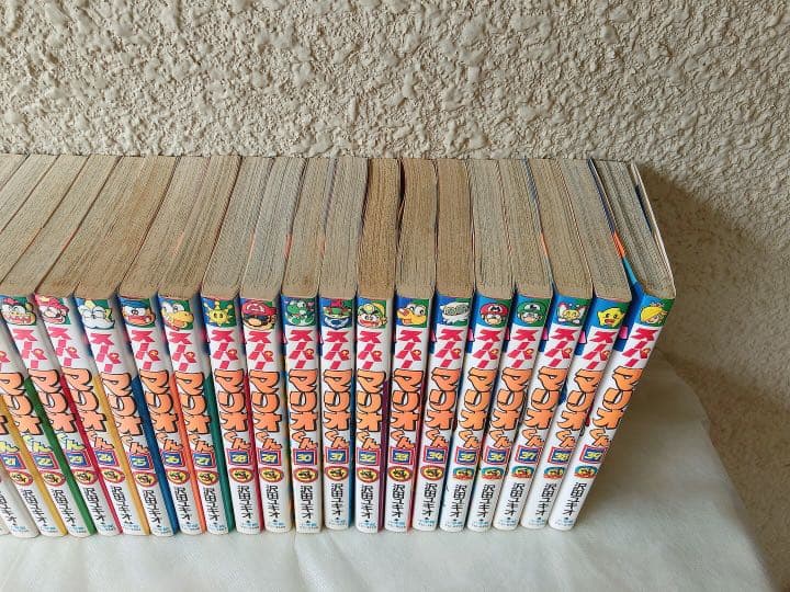 スーパーマリオ漫画くんセット　計39冊　沢田ユキオ著　小学館