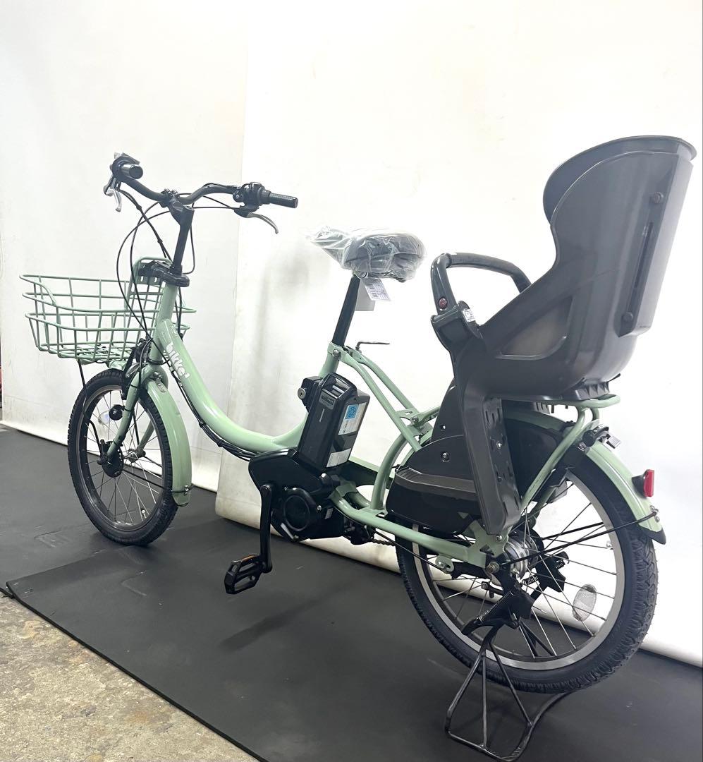 1年保証 ブリヂストン　ビッケ　20インチ　子供乗せ　電動アシスト自転車