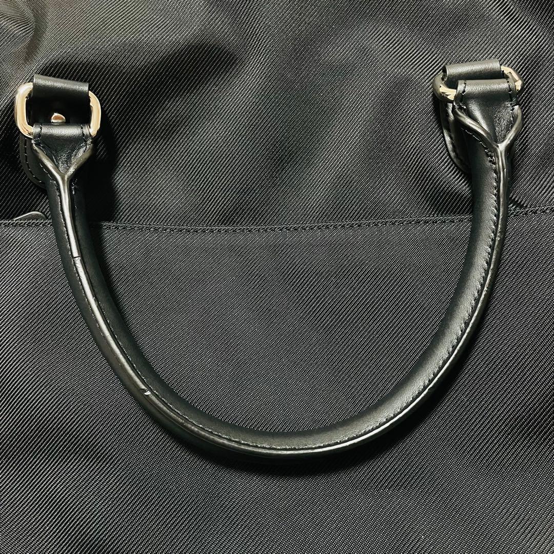 【未使用】アニエスベー ボストンバッグ 鍵付き 2way 黒 大容量